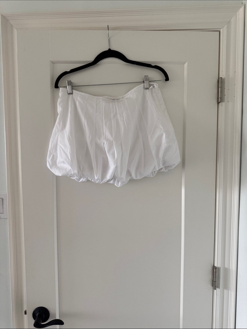 White Bubble Mini Skirt - Classic Women's Mini